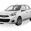 Vehículo económico compacto Nissan March o similar