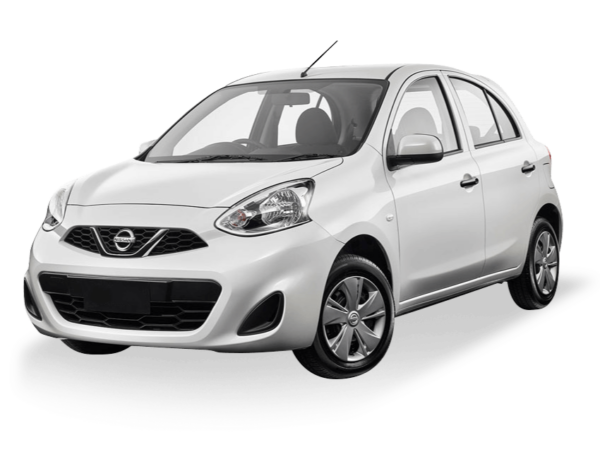 Vehículo económico compacto Nissan March o similar